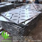 metal aluminum cladding sheet metal facade cladding bending sheet for curtain