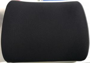  cooling football mesh Lumbar backrest with cooling gel-infused foam black color for the gaming chair Manufactures