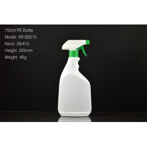 high quantity holding liquid industrial use detergent bottles,500ml HDPE trigger