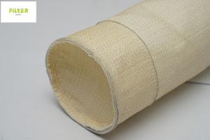 China 450 - 550g Cement Industry High Temperature Filter Bags Nomex Aramid PPS P84 on sale