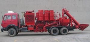 China oilfield Blender Truck on sale