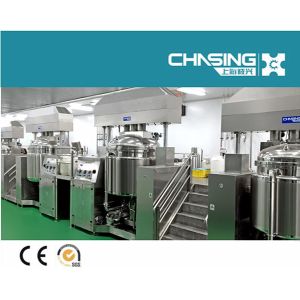 700L Vacuum Homogenizer Toothpaste Making Machine For Aloe Toothpaste
