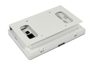 China 7 Inch White Color Recess Wall LED Light Indicator Control Panel PC Android POE RJ45 Ethernet Powering Tablet on sale