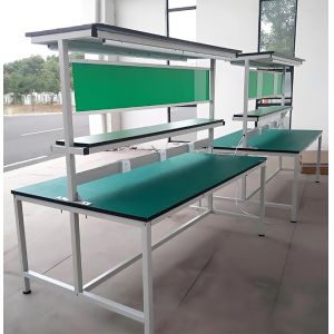  Industrial Adjustable ESD Workbench Custom Height Anti Static Station Manufactures