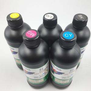 China Bright Color Low Smell EPSON UV Ink Non Toxic Ink For Metal Plastic Acrylic Glass Metal on sale