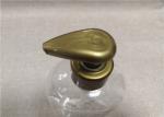 28 / 410 Gold Plastic Lotion Pump For High Viscosity Liquid Left Right Lock