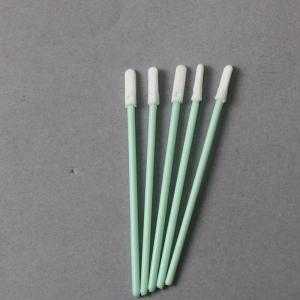 China Double Layers Lens Cleaning Polyester Swabs For PCB on sale