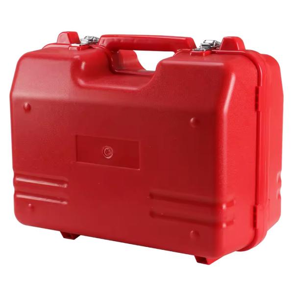 New Red Plastic Hard Case for Surveying Instrument DTM352C/452C Nikon Total Station