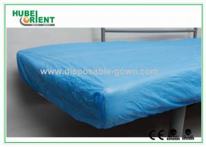  Breathable CPE  Disposable Bed Protectors Hospital Bedding Cover To Prevent Cross Infection Manufactures