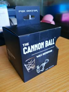 China Printing Flat Black Cannon Ball Custom Paper Box Packaging For Childrens Ball on sale