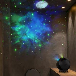  240V Dreamy Aurora Sky Star Projection Lamp 5m Bedroom Romantic  Atmosphere Lamp Manufactures