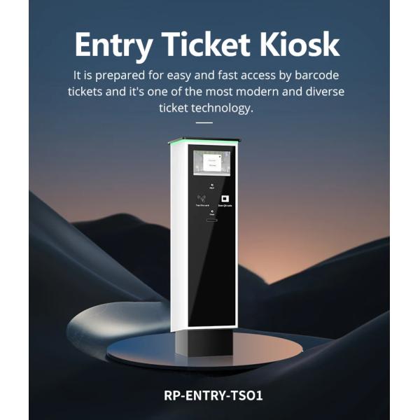 Enhanced Ticket Validation Kiosk for Parking Management System Realpark 8