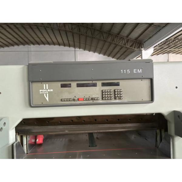 Polar 115 EM Guillotine Second Hand Paper Cutting Machine for Machinery Repair Shops