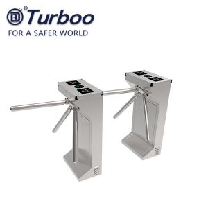 Buy cheap Semi Automatic Tripod Access Control Turnstile Gate Waist Height RFID Anti from wholesalers