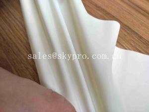 China Smooth Finish No Backing Elasticity Latex Sheet Natural Rubber Sheet For Clothing on sale