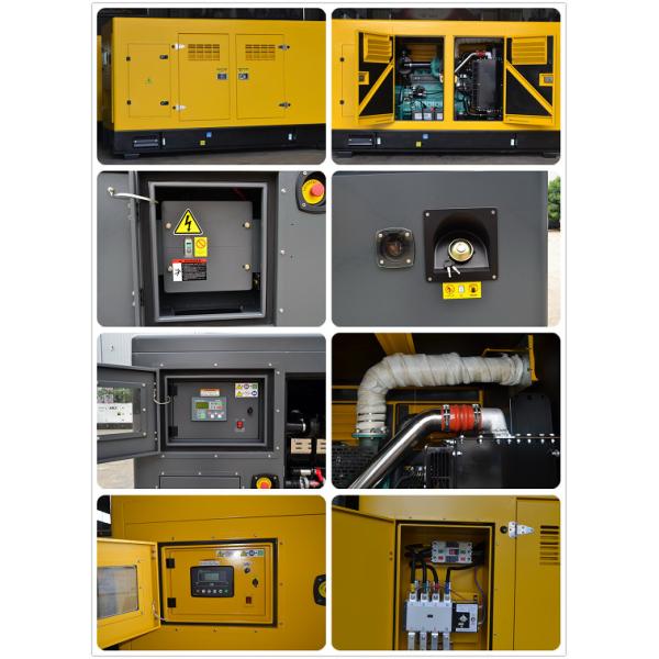 400 Kva Prime Power Silent Diesel Generator Set 100kw NTAA855-G7A