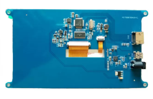 High Brightness 7 Inch TFT LCD Touch Screen with 800x480 Resolution and HDMI Interface