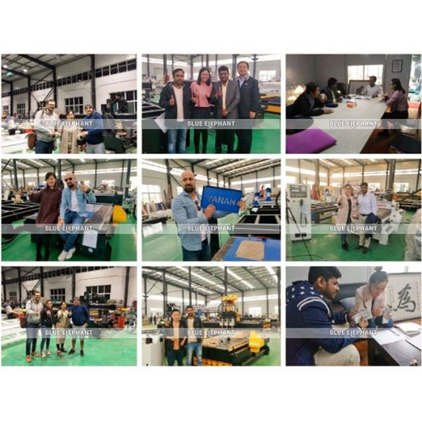 Hightech 1212 ATC CNC Mini Wood Cutter Machine High Z Travel For Industrial