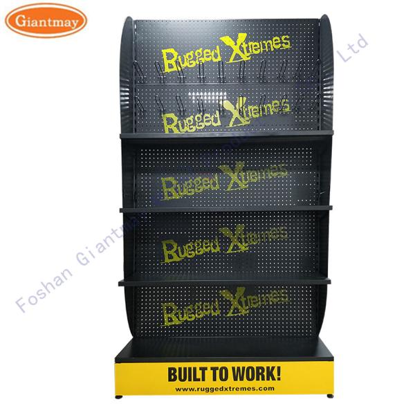 Product Exhibition Hanging Shelf Metal Pegboard Display Rack