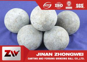 China High Carbon Rail Steel Material 125mm Forged Grinding Media Steel Balls For Ball Mill on sale