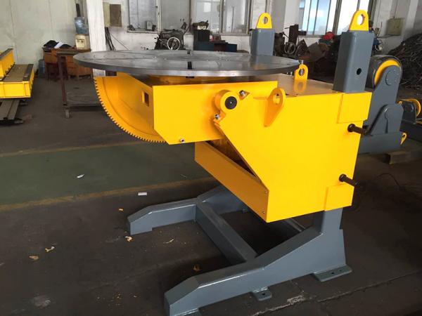 Quality ISO 3 Axis Positioner Gear Tilt Welding Rotators Positioners 1200mm Table Diameter for sale