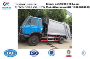  best seller-dongfeng 170hp 10m3 garbage compactor truck for sale, Factory sale 8-12m3 compacted garbage truck Manufactures