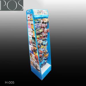 round hook display stand with compartments base display bin