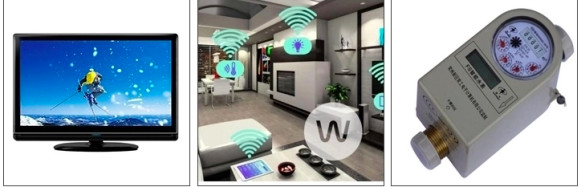 WIFI Internal High Gain Omnidirectional Antenna 2.4G Black Built In WiFi IPEX