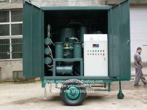 China Series ZYD-M Mobile Vacuum Transformer Oil Filter Plant | Insulation Oil Purifier | Dielec on sale