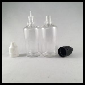  Clear Plastic Cosmetic Dropper Bottles 50ml , Medical Packing Plastic Eye Dropper Bottles Manufactures