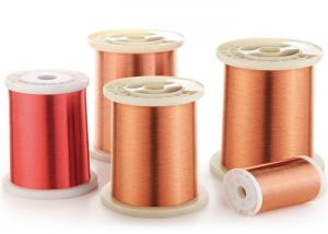  Self Bonding Enamelled Copper Wire Diameter 0.04mm With High Heat Resistance Manufactures