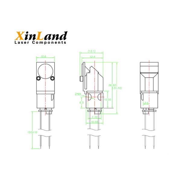 Research Lab Laser Light Generator 520nm 50mw Green Laser Line Generator
