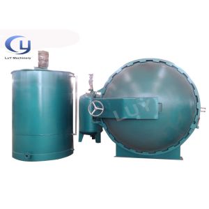 China Double Safety Interlocking Wood Heat Treatment Equipment Can Be Customized on sale