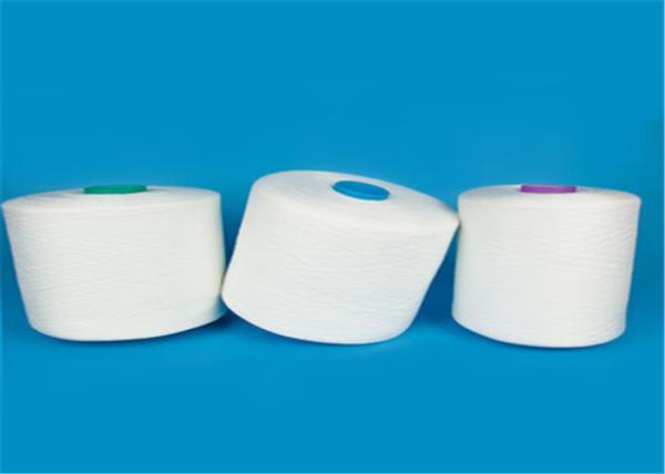 Z Twist 40/2 Spun Polyester Yarn With Dyeing Tube
