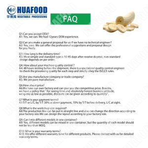 HFD semiautomatic small banana chips making machine customizable