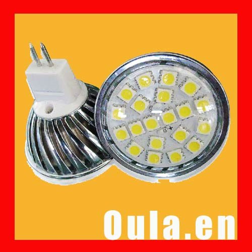 E27 SMD led Spot Light 1 W With Long Lifespan, Two Years Guarantee For Decorating