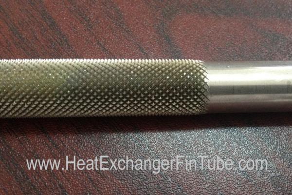 Quality Knurled Integral Low Finned Copper Tubing , Condenser Low Fin Tube C70600 / C71500 / C12200 / C12100 / C68700 for sale