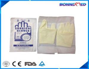 BM-6001 Wholesale Hospital Medical Surgical Sterile Latex Glove/Nature Latex Gloves