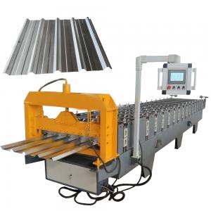  Roof Panel 40m/Min Sheet Metal Roll Forming Machines G550 Hardness Manufactures