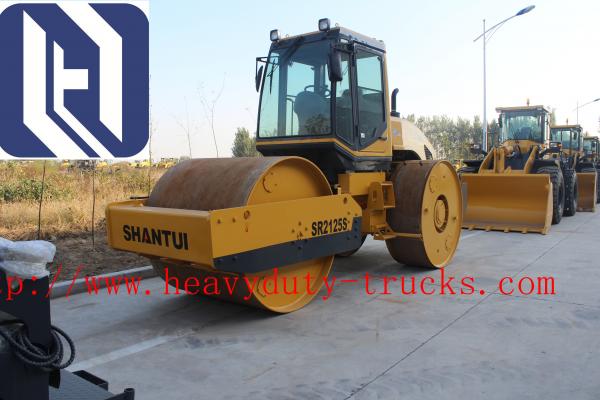 Quality XCMG XS143J 14 ton Road Maintenance Machinery Mechanical single drum vibratory road roller for sale