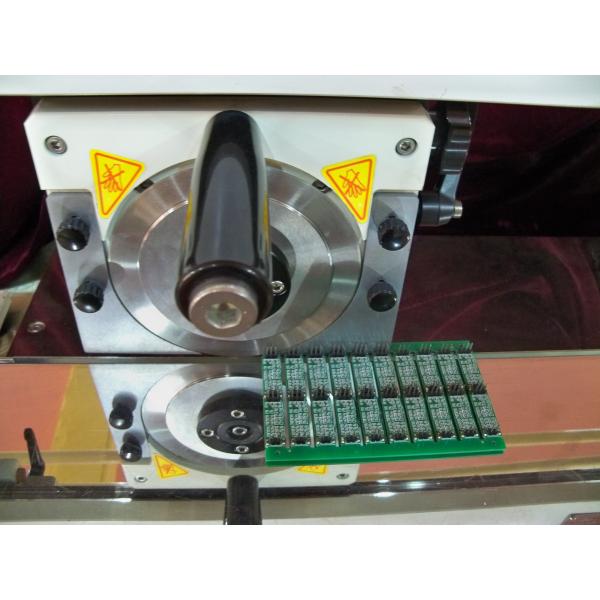 Adjustable Clearance PCB Separator Machine For Different Groove Depth