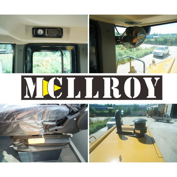 Front End Industrial 5 Ton Wheel Loader Medium With 2.7m3 Bucket