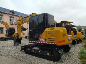 China 7280kg 4.4km/H Second Hand Excavator Excavator Sany Sy75c Pro Digging Height 7060mm on sale