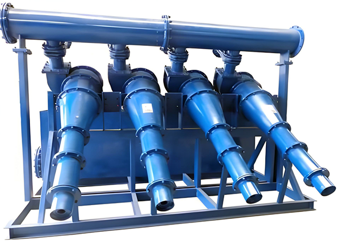 High Speed Rotary Hydrocyclone Separator Water Overflow Processing Technology