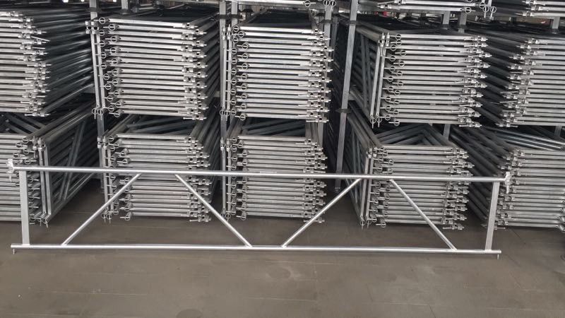 Hot dip galvanized ring lock scaffolding ledger beam , Ringlock Scaffolding