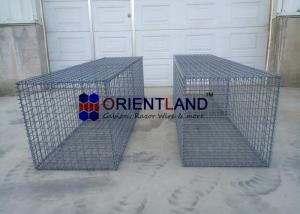  Rock Wall Welded Mesh Gabions , Wire Steel Mesh Wire Baskets Retaining Wall Manufactures