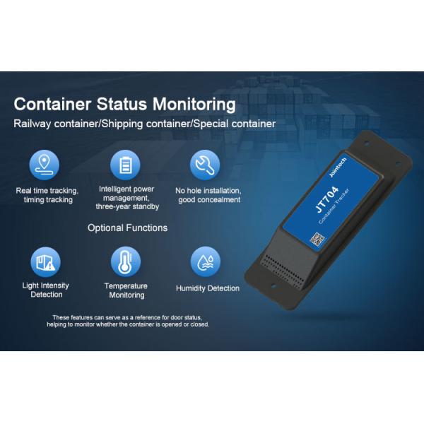 Jointech JT704 4G Long Battery Life Tracking Device IP67 Waterproof Container GPS Tracker