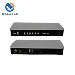 China HD QAM STB Digital Cable Set Top Box , Satellite Tv Receiver Decoder For Home Hospital on sale