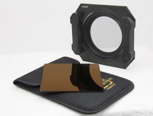  100 * 100mm Square Camera Lens Filters Optical Glass Square Neutral Density Filter For Reducing Light Manufactures