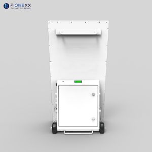 Portable Outdoor Digital Signage A Shaped Battery Powered Digital Display